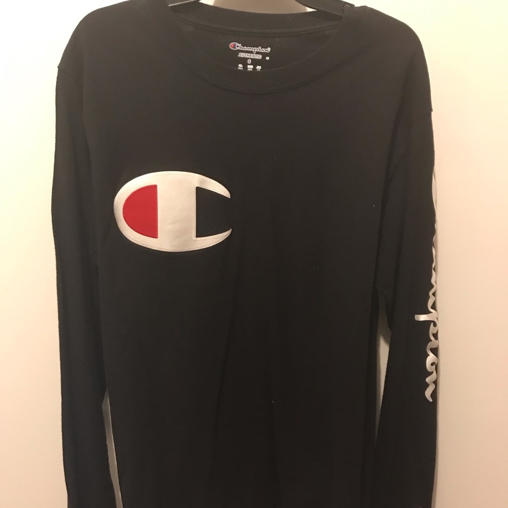 NWOT Champion Black Long Sleeve